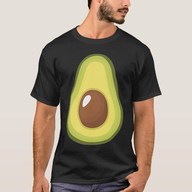 Camiseta Avocado Costume  Lazy Costume Avocado (Frente)