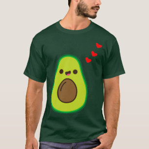 Camiseta Avocado Costume Shirt Halloween Vegan T Shirt Clar