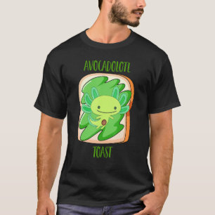 Camiseta Avocado Cute Axolotl Avocadolotl Toast