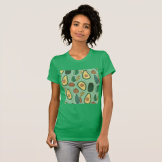 Camiseta Avocado Delight para Joyful Vibes Green
