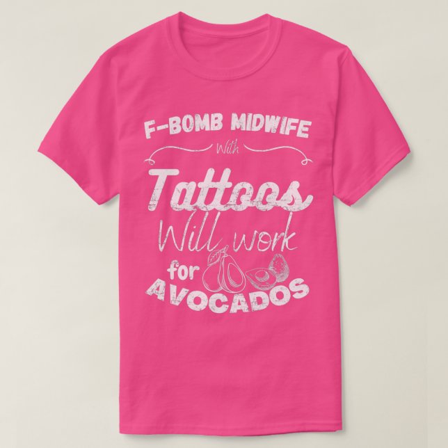 Camiseta Avocado design13 (Frente do Design)