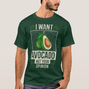 Camiseta Avocado Dizendo Engraçado