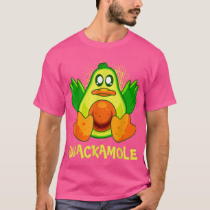 Camiseta Avocado Duck Quackamole Animal Design Guacamole Du