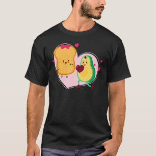 Camiseta Avocado e Comida de abacate Vegan, um brinde