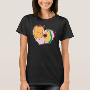 Camiseta Avocado e Comida de abacate Vegan, um brinde