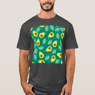 Camiseta Avocado e Folha Verde