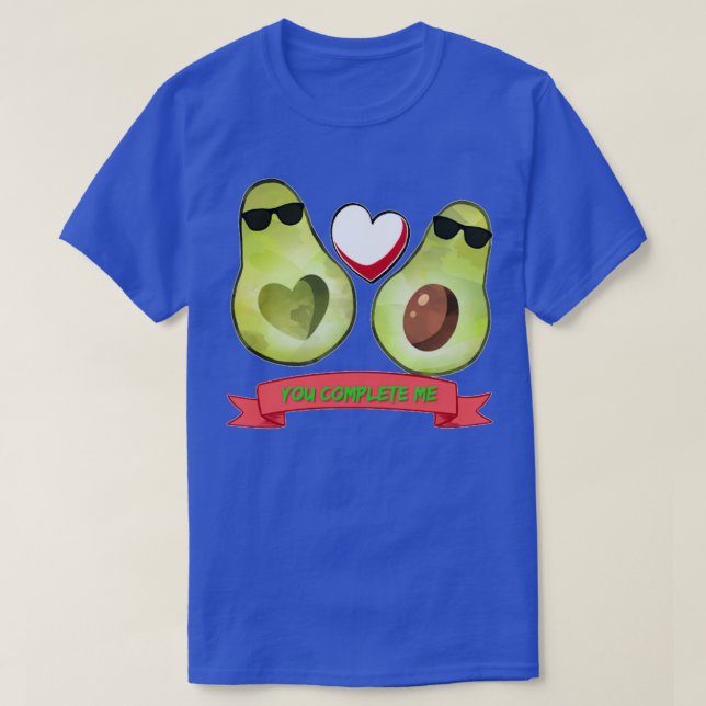 Camiseta Avocado é meu namorados 50 (Frente do Design)