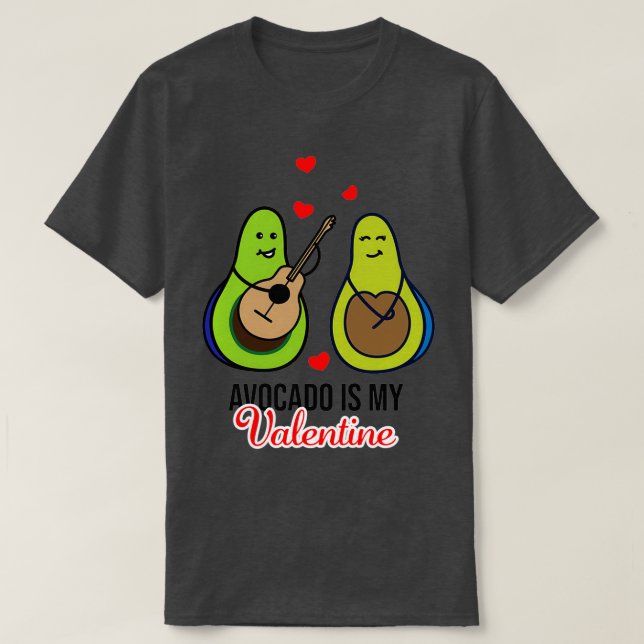Camiseta Avocado é meu namorados 9 1 (Frente do Design)