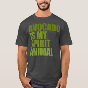Camiseta Avocado É O Meu Espírito Animal TNovelty Avocado D