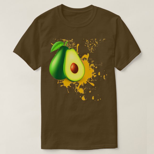 Camiseta Avocado é o meu namorados 55 (Frente do Design)