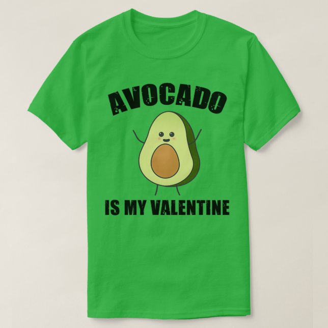 Camiseta Avocado É O Meu Namorados 8 1 (Frente do Design)