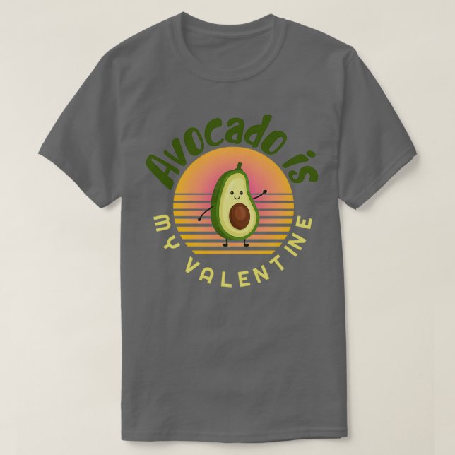 Camiseta Avocado é o meu querido Avocado Gift Vegan Vegeta (Frente do Design)