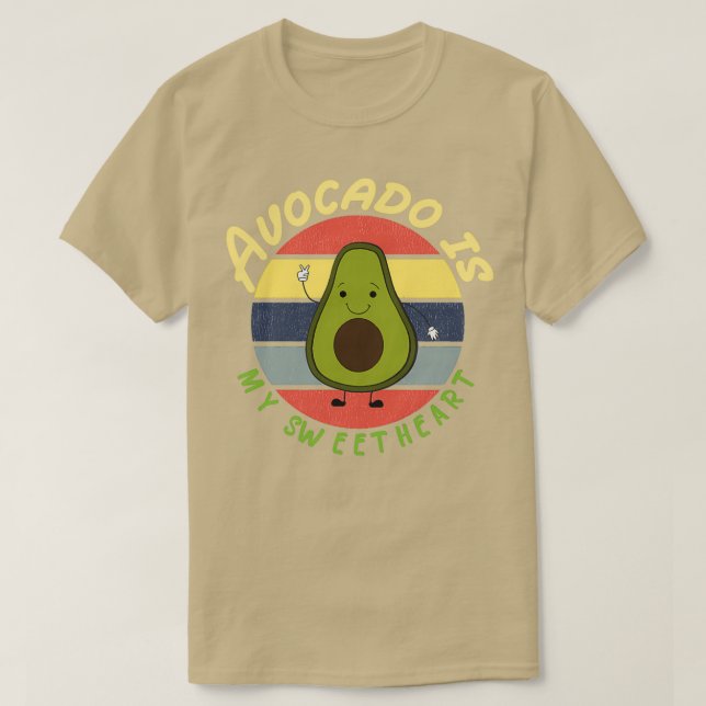 Camiseta Avocado é o meu querido Avocado Gift Vegan Vegeta (Frente do Design)