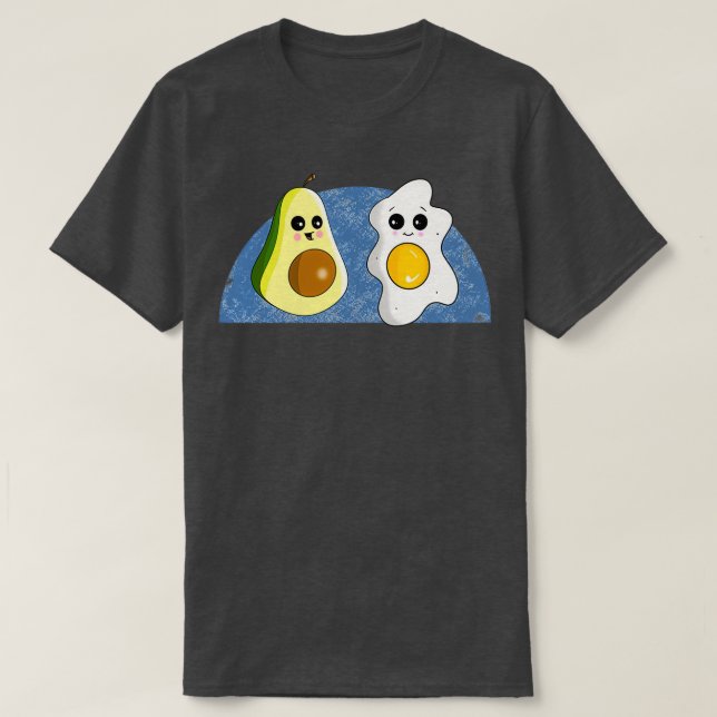 Camiseta Avocado Egg (Frente do Design)