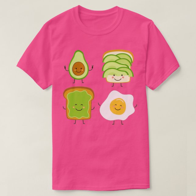 Camiseta Avocado Egg Classic TSirt (Frente do Design)