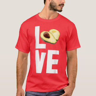 Camiseta Avocado Engraçado Fruta Avocado Mulheres700