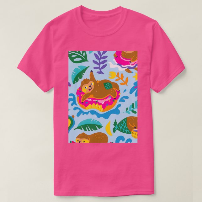 Camiseta Avocado Exotic Ornamen Wild (Frente do Design)