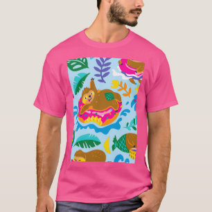 Camiseta Avocado Exotic Ornamen Wild