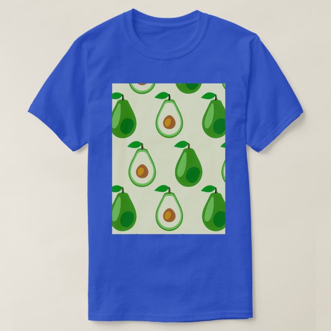 Camiseta Avocado Exótico Bonito Floral (Frente do Design)