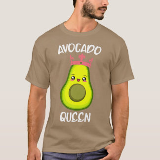 Camiseta Avocado feminino ama vegetariana rainha Fleita