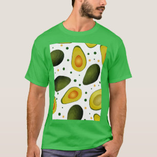 Camiseta Avocado Flamingo Fruta Classic TSirt