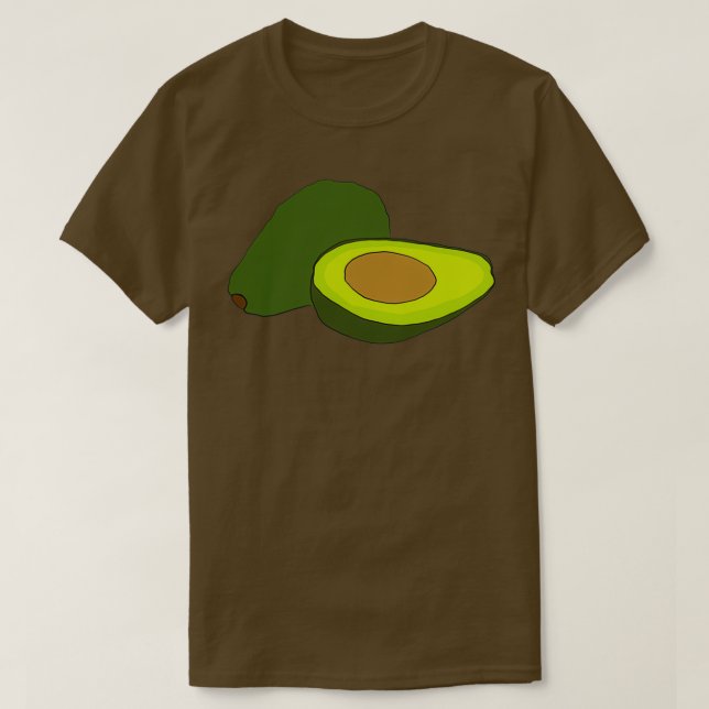 Camiseta Avocado fresco (Frente do Design)