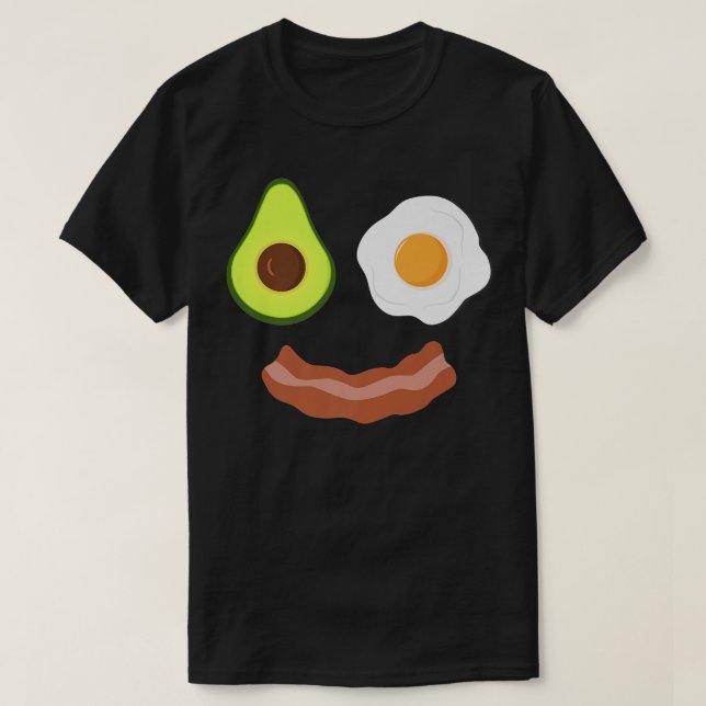 Camiseta Avocado Fried Egon Grin (Frente do Design)