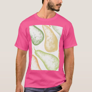 Camiseta Avocado Fruta Fashion Textura Vertical