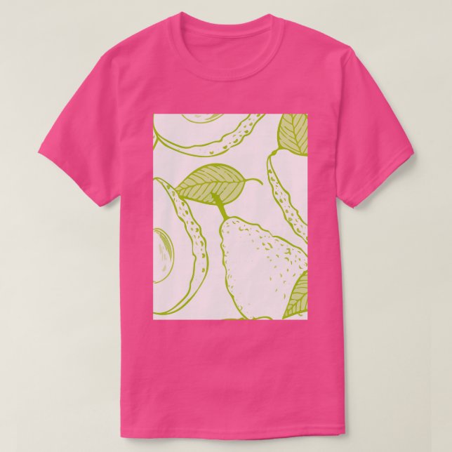 Camiseta Avocado Fruta Juicy Fruta Colorida (Frente do Design)