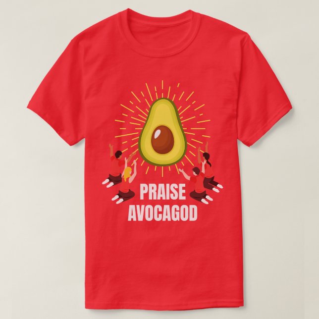 Camiseta Avocado God  (Frente do Design)
