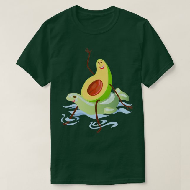 Camiseta Avocado Green 3 (Frente do Design)