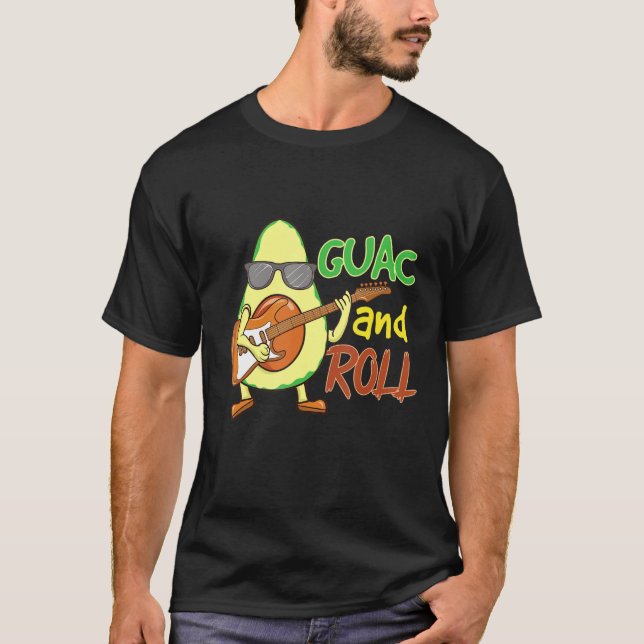 Camiseta Avocado Guac Seu concerto mundial (Frente)