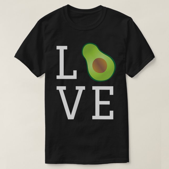 Camiseta Avocado Guacamole, Presente De Excelente Para O Lo (Frente do Design)