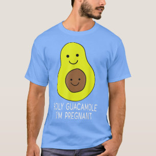Camiseta Avocado Guacamole Santo Guacamole Estou Grávida Gu