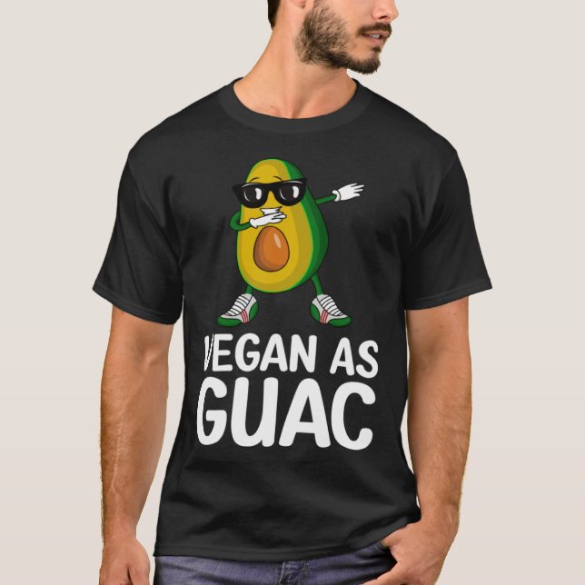 Camiseta Avocado  Healthy Fruit Guacamole Vegetarian Vegan  (Frente)