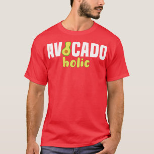 Camiseta Avocado Holic Vegan Comida Avocado (1)