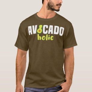 Camiseta Avocado Holic Vegan Comida Avocado (2)