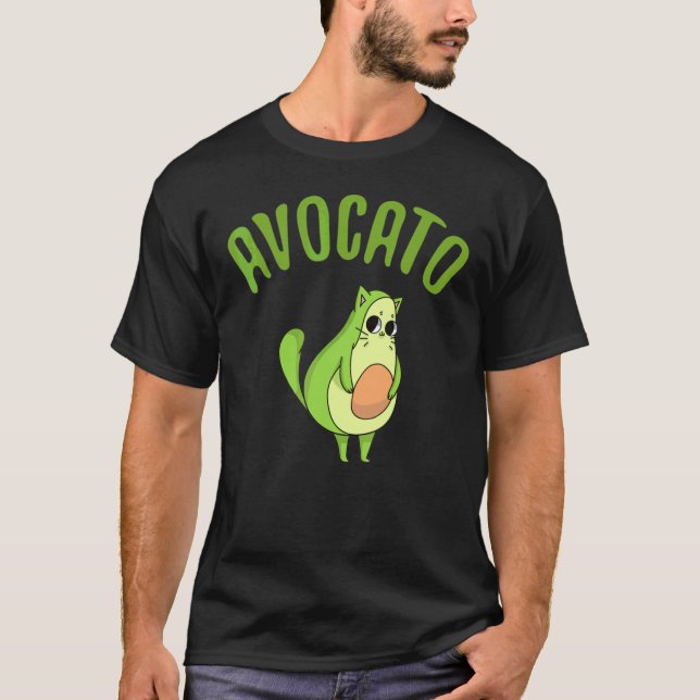 Camiseta Avocado I Avocato Cinco de Mayo Fruta Vega (Frente)