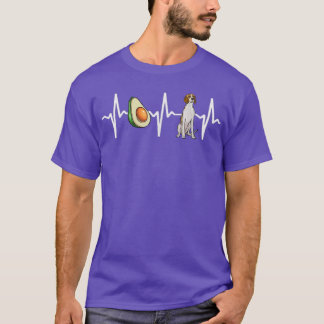 Camiseta Avocado Irish Terrier Heartbeat Dog Lover