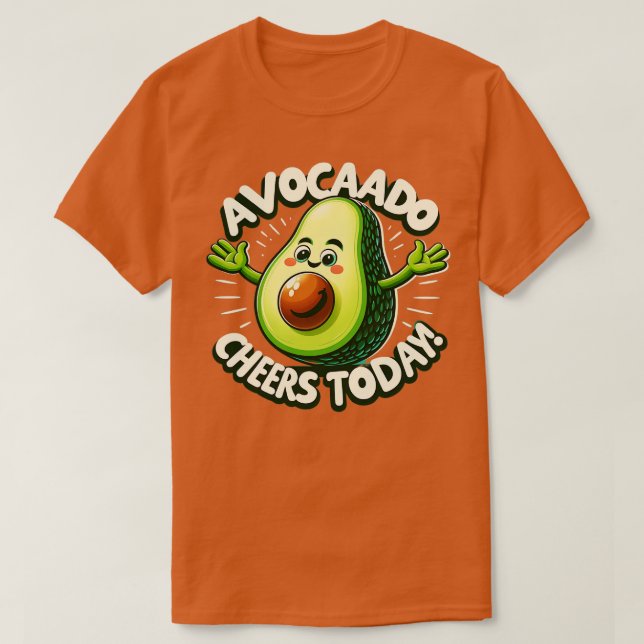 Camiseta Avocado Kids Toddler Boys Cute Avo Good Day Engraç (Frente do Design)