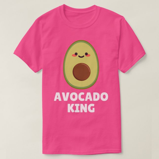 Camiseta Avocado King (Frente do Design)