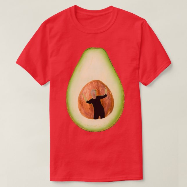 Camiseta Avocado Lady (Frente do Design)