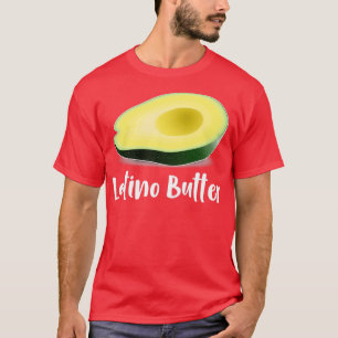 Camiseta Avocado Latino Manteiga Engraçada Foodie Latino-Am