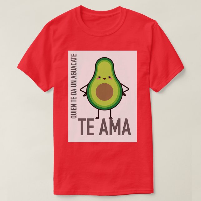 Camiseta Avocado Love (Frente do Design)
