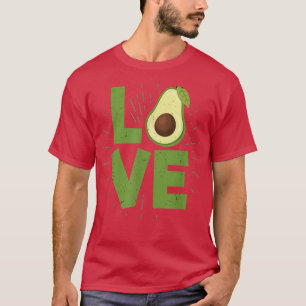 Camiseta Avocado Love Funny Comida Avocados Lover Vegan