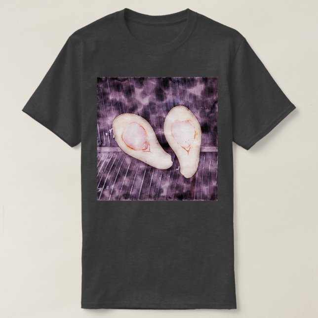 Camiseta Avocado Lover aquarela (Frente do Design)