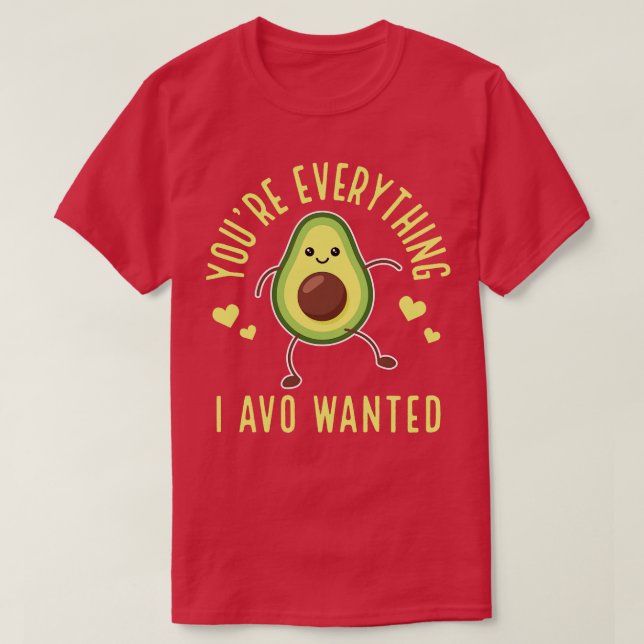 Camiseta Avocado Lover Gift (Frente do Design)
