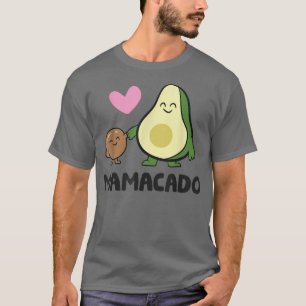 Camiseta Avocado Mãe Avocado Mama Cute Avocado Mamacado