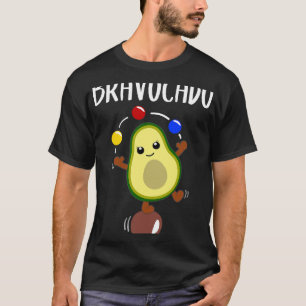 Camiseta Avocado malabarizando Frutas vegetais engraçadas