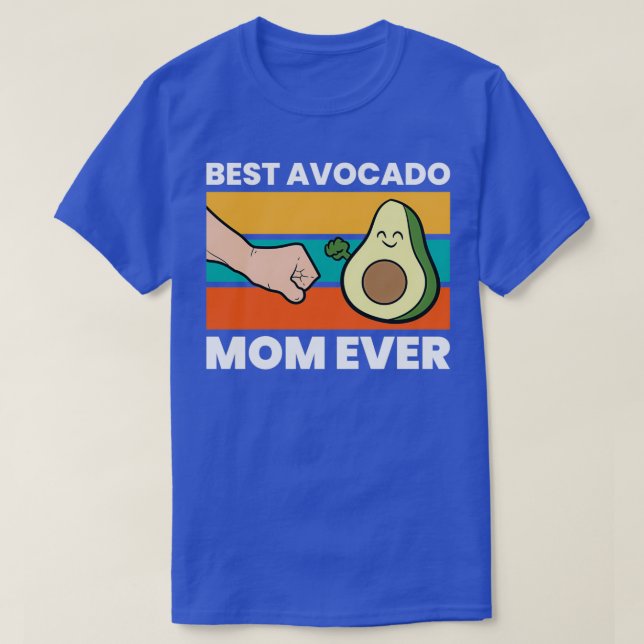 Camiseta Avocado Mama Melhor Avocado Mãe Cute Avocado (Frente do Design)